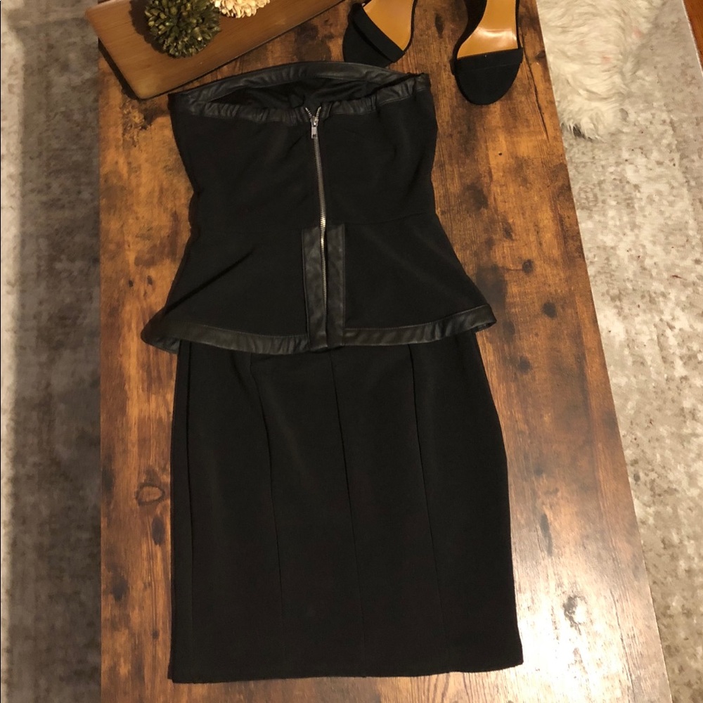 Charlotte Russe Black strapless bra dress size S - Picture 2 of 2